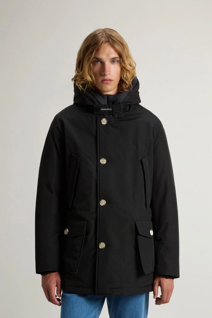 Woolrich Arctic Parka in Ramar Cloth - Men - Black