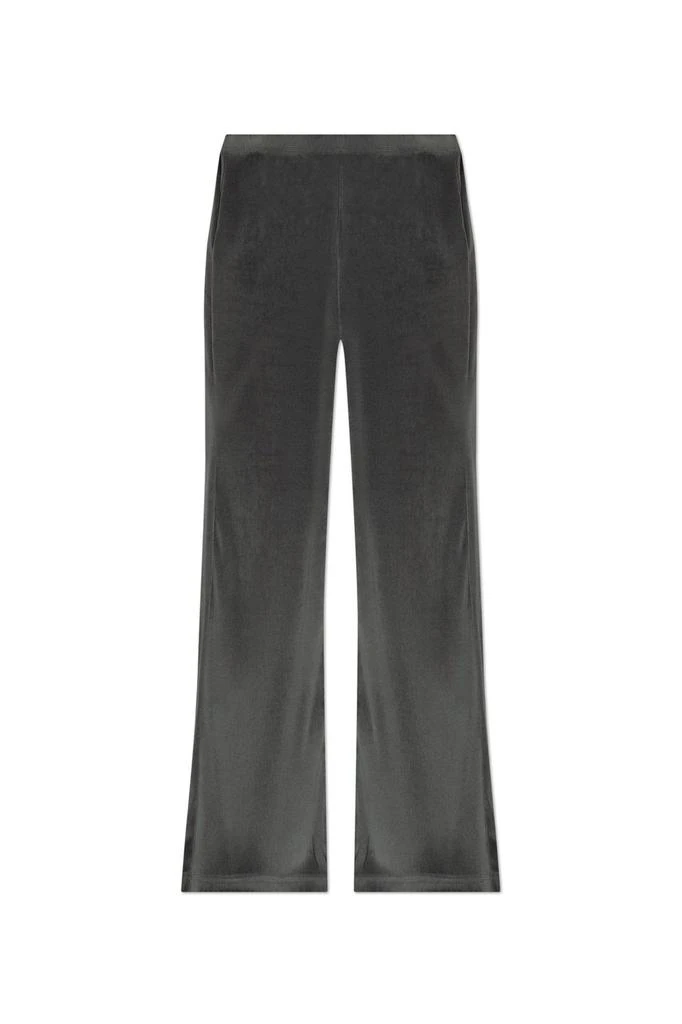 Balenciaga Balenciaga Velvet Flared-Leg Pants from Cettire