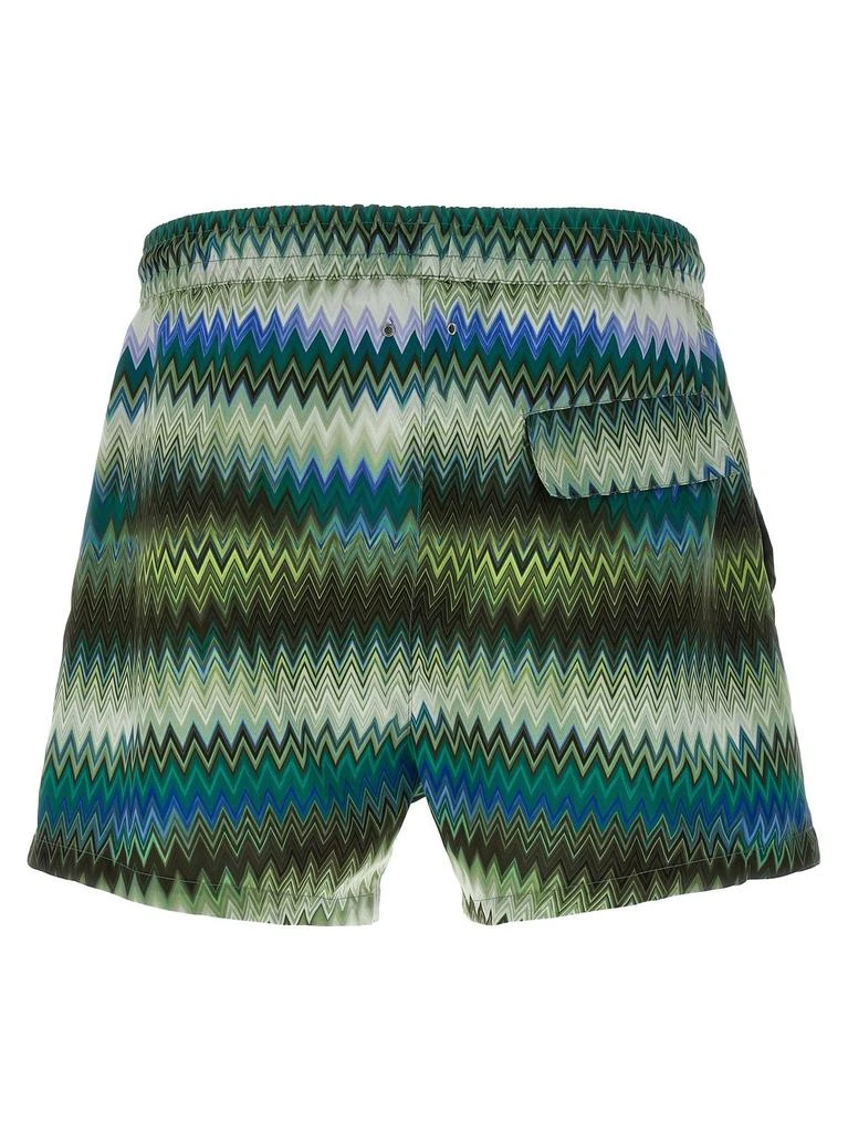 Missoni Missoni Zig-Zag Printed Drawstring Swim Shorts 2