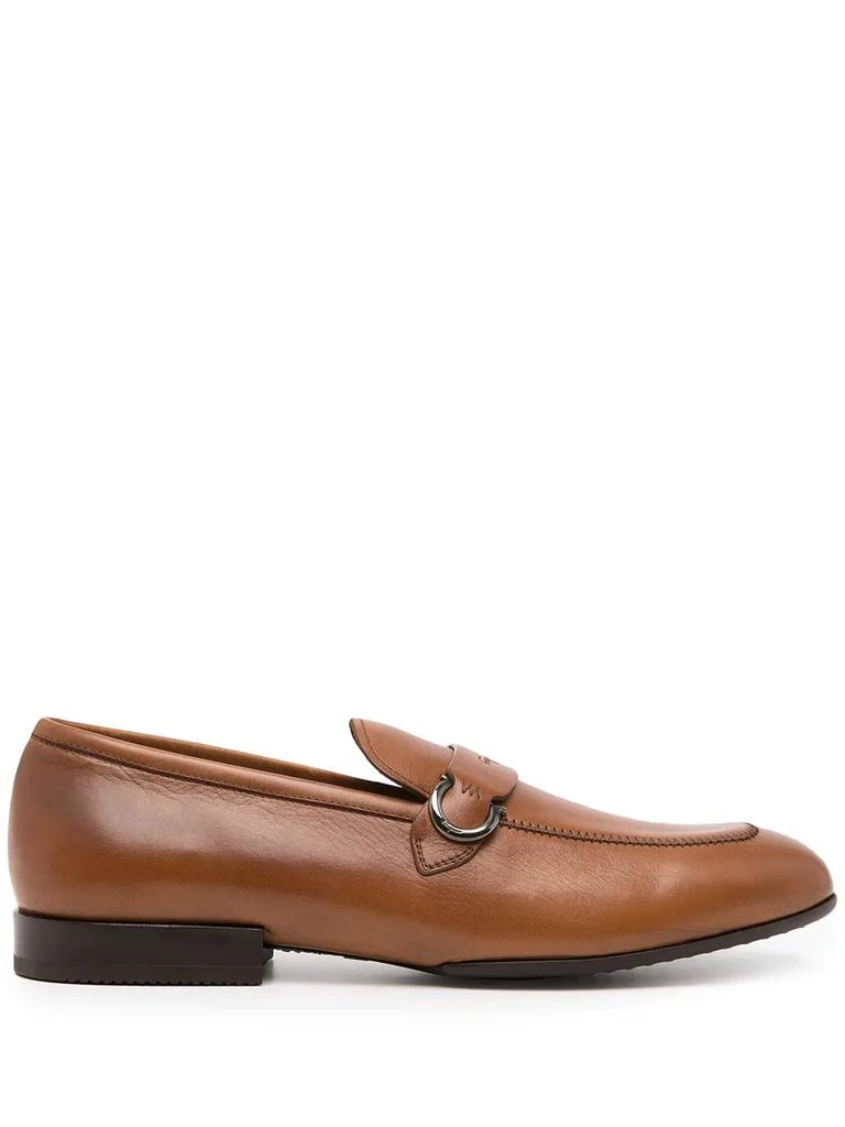 SALVATORE FERRAGAMO
‘PAGO’ LEATHER MOCCASINS Salvatore Ferragamo Men main image 4