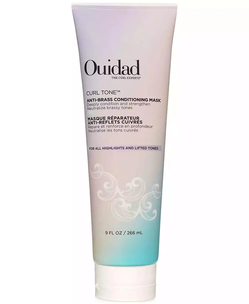 Ouidad Curl Tone Anti-Brass Conditioning Mask, 9 oz. 1