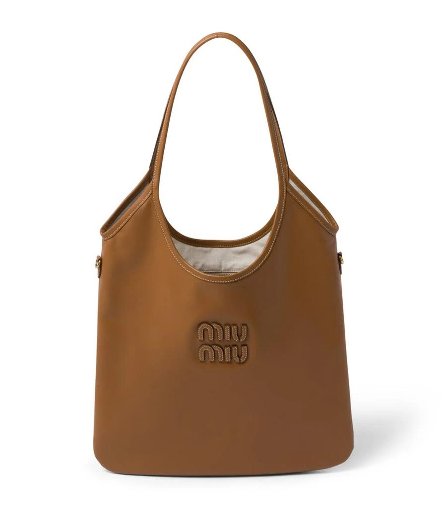 Miu Miu Leather Ivy Tote Bag 1