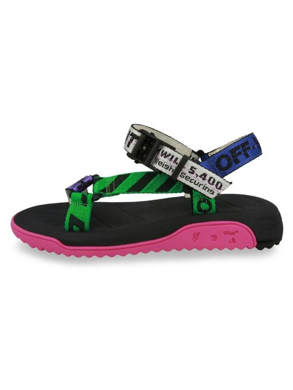 Off-White New Trek Colorblock Logo Sandals 4