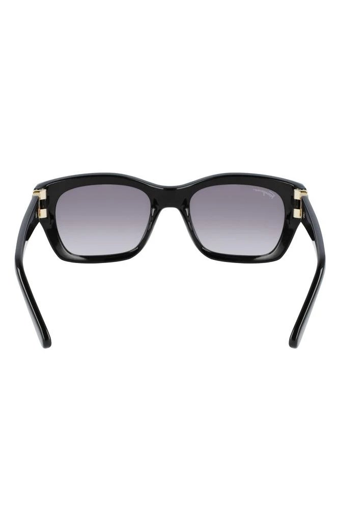 Salvatore Ferragamo 53mm Rectangular Sunglasses 5
