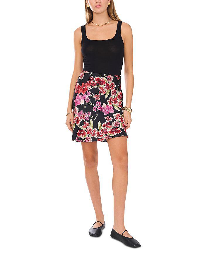 1. State Floral Print Mini Skirt