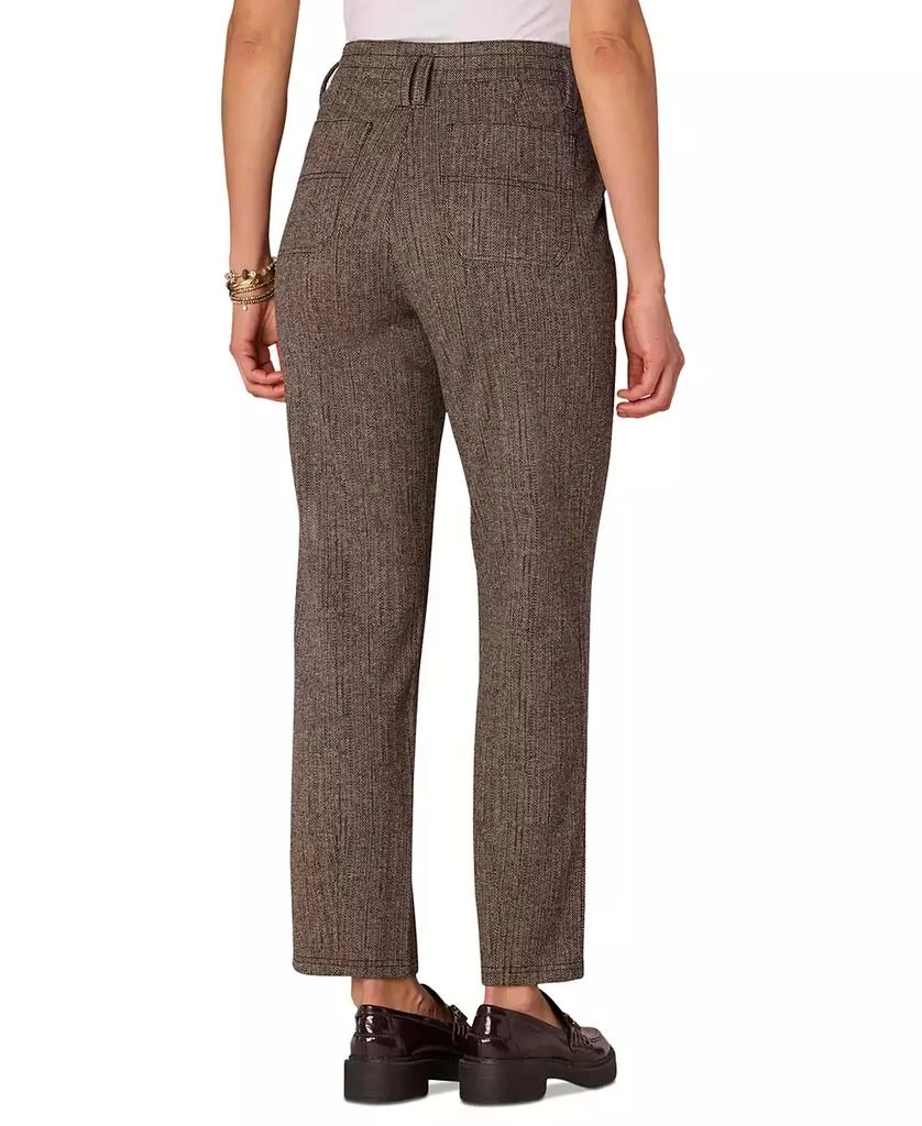 Democracy Petite Ponte High-Rise Ankle Pants 2