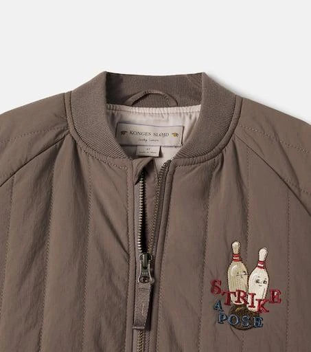 Konges Sløjd Juno embroidered bomber jacket 3