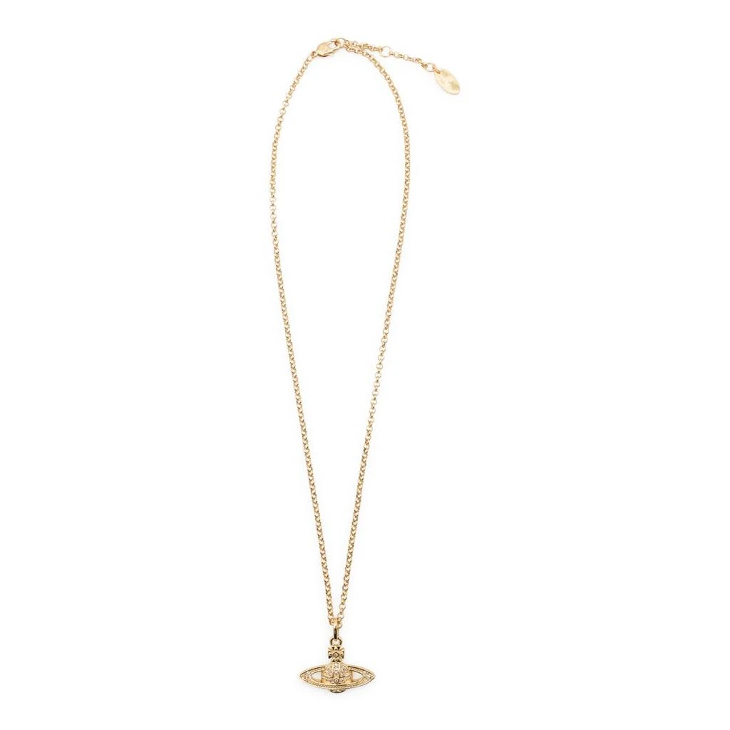 Vivienne Westwood Vivienne Westwood Logo Plaque Necklace 1