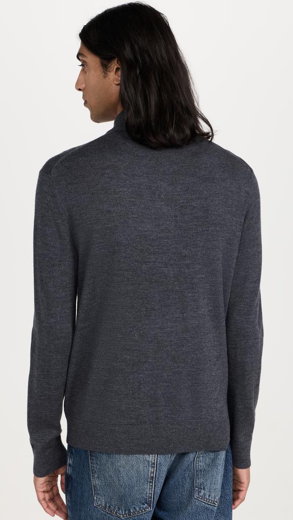 Club Monaco Merino Quarter Zip Sweater