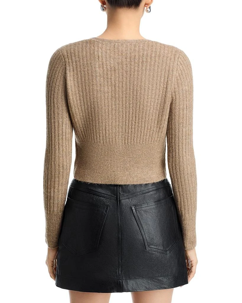 Lucy Paris Lionel V Neck Cardigan Sweater 3