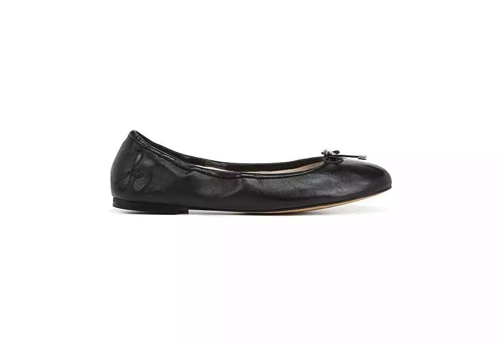 Sam Edelman Felicia Leather Cushioned Ballet Flats
