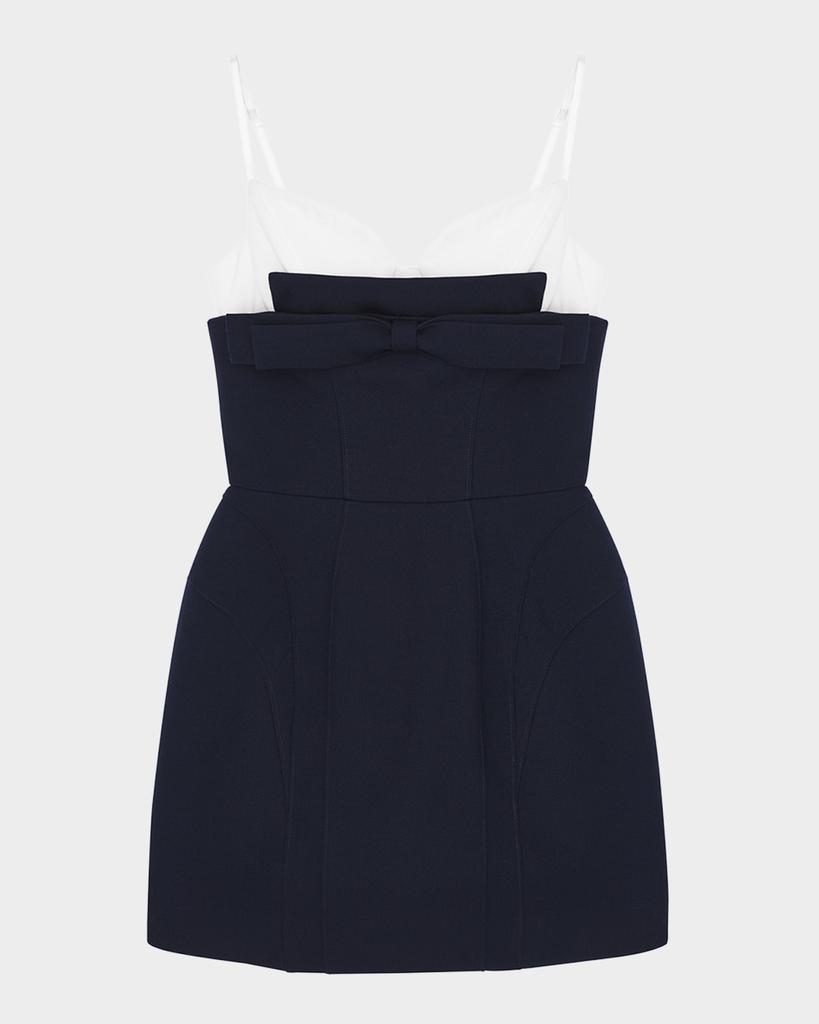 Shushu/Tong Double Bow Sling Mini Dress
