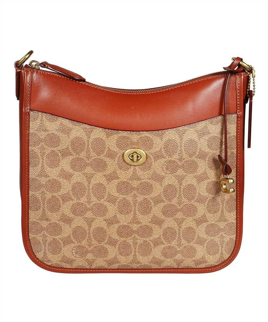 Coach Coach Monogram Printed Zipped Crossbody Bag 1