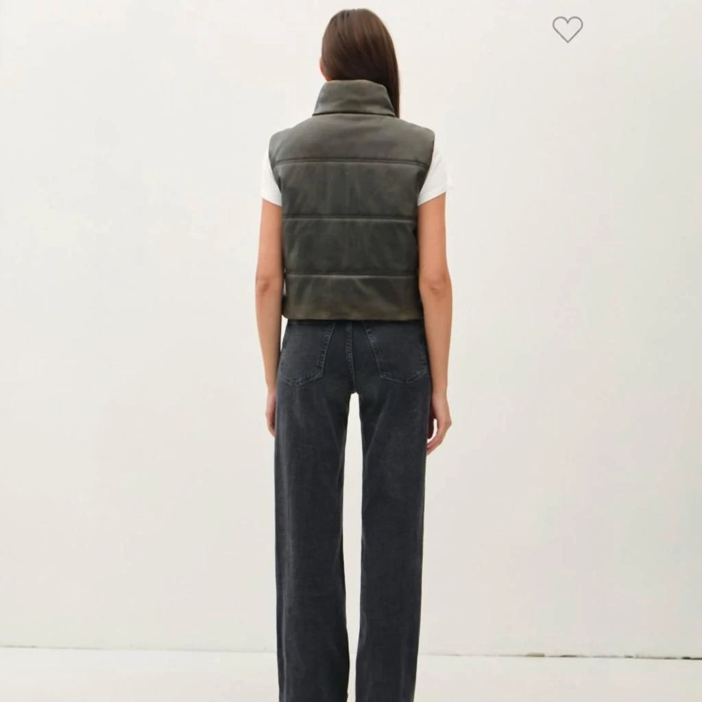 be cool Be Cool - Sofie Faux Leather Vest 2