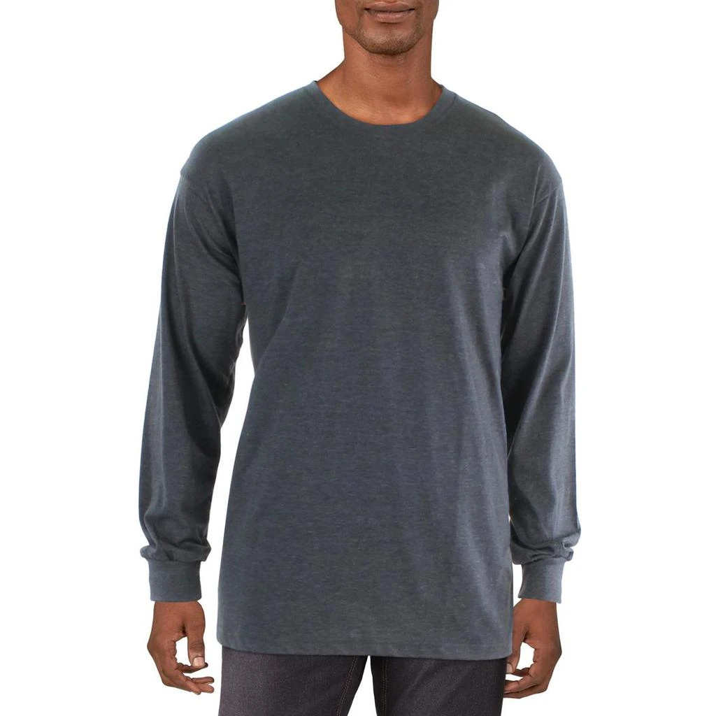 Galaxy By Harvic Mens Heathered Knit T-Shirt 3
