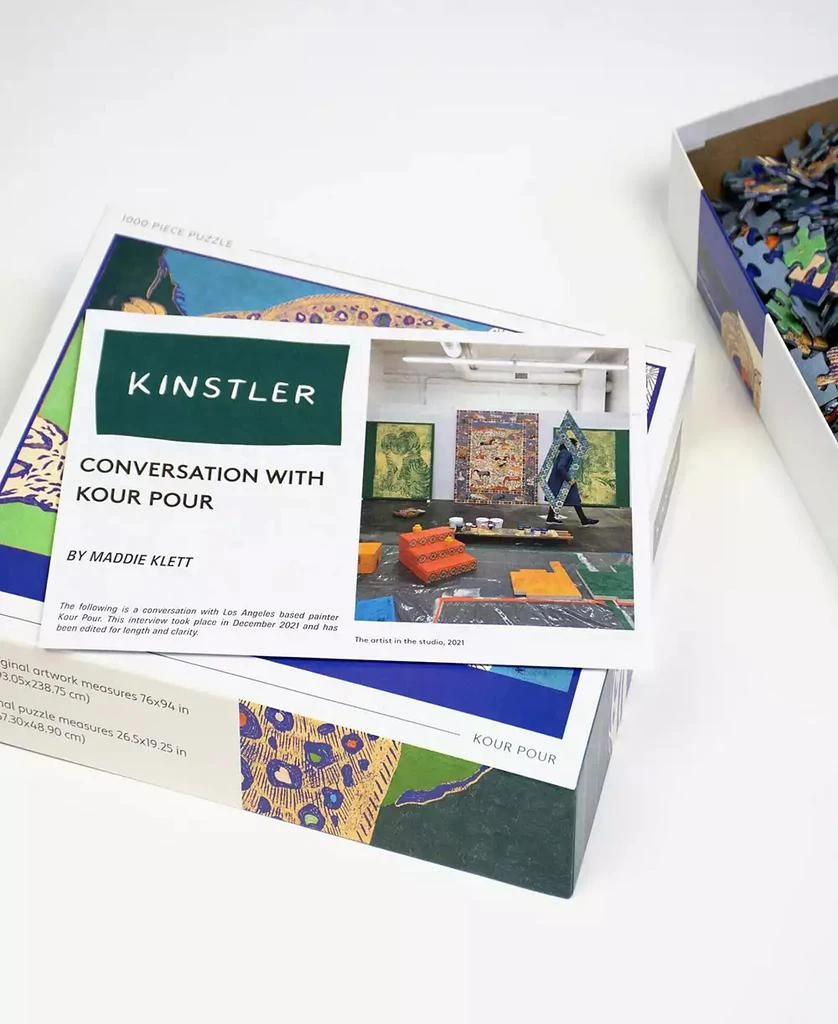Kinstler Peacock Tiger Puzzle Set 5