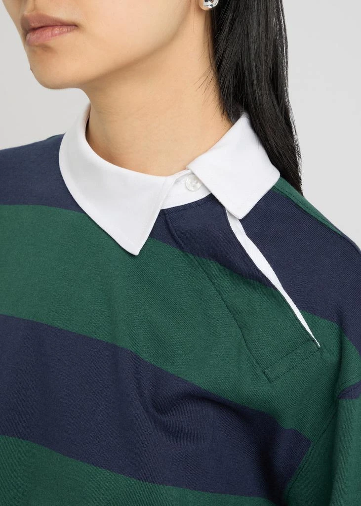 A.W.A.K.E MODE Striped cotton cropped top 5