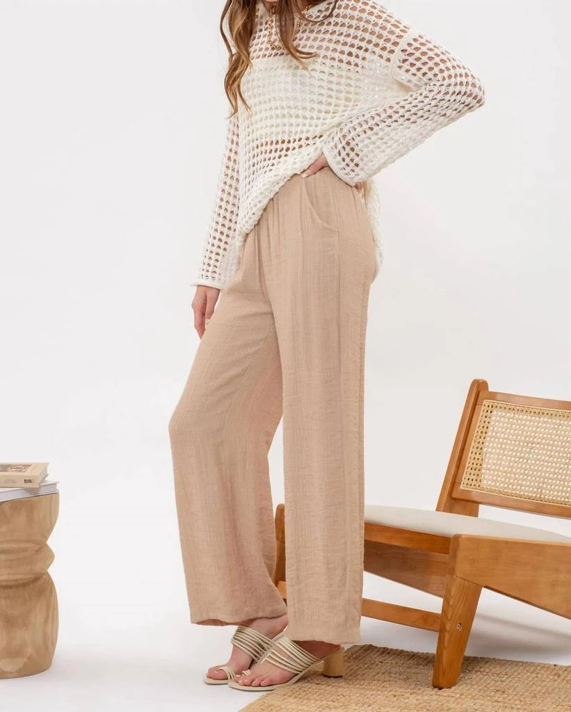 Blu Pepper Blu Pepper - Coastal Chic Crochet Pullover Sweater 3