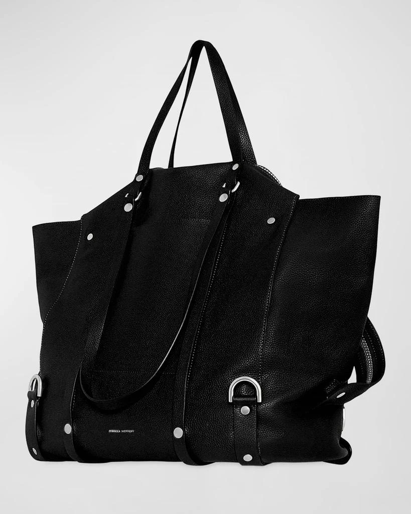 Rebecca Minkoff Surplus Zip Leather Tote Bag 6