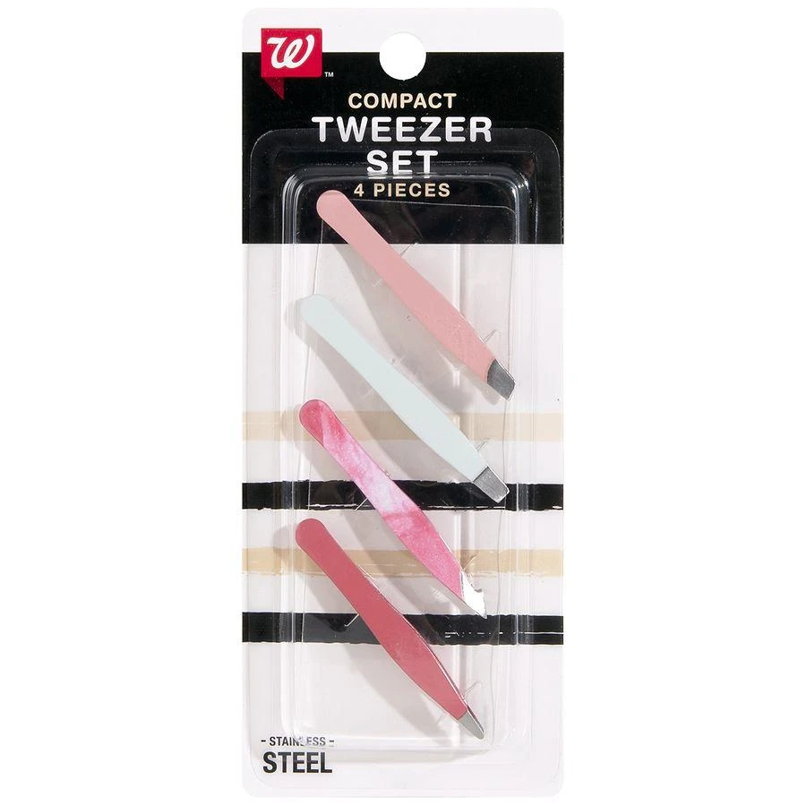 Walgreens Mini 4 Piece Tweezer Set 1