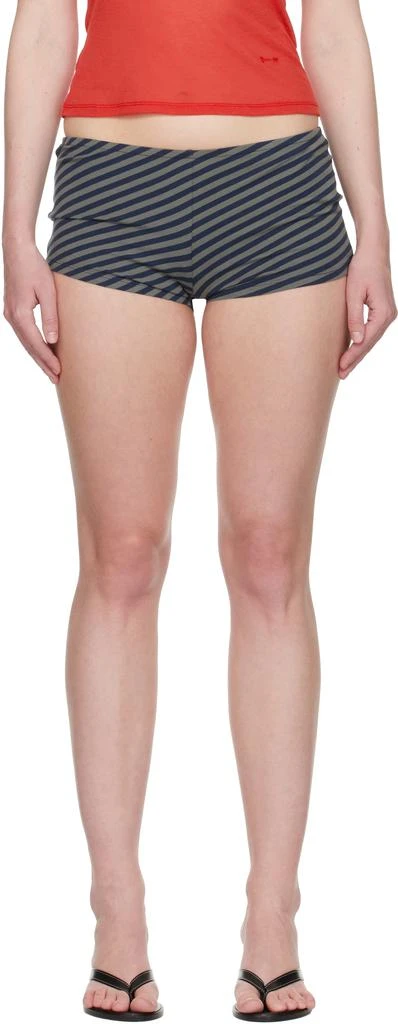 Paloma Wool Navy Dio Shorts 1