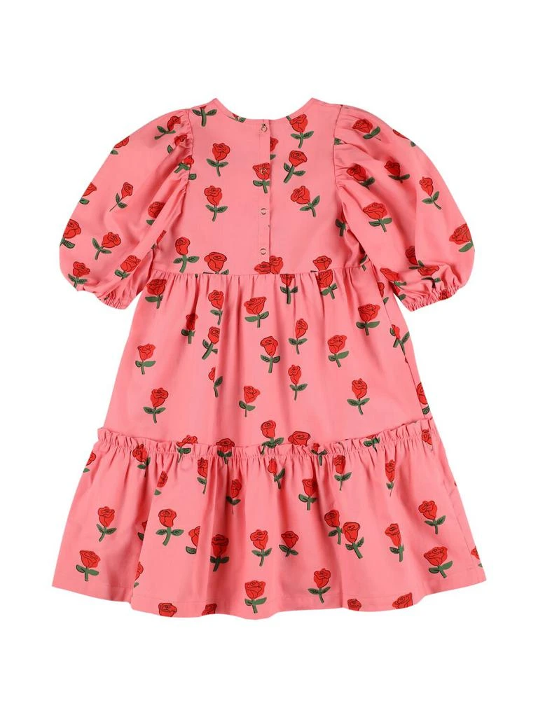 MINI RODINI Printed Organic Cotton Poplin Dress 2