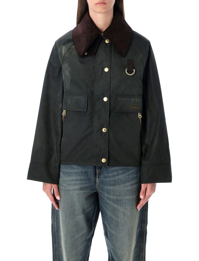 Shop Barbour Catton Waxed Cotton Jacket on Sale at BeyondStyle