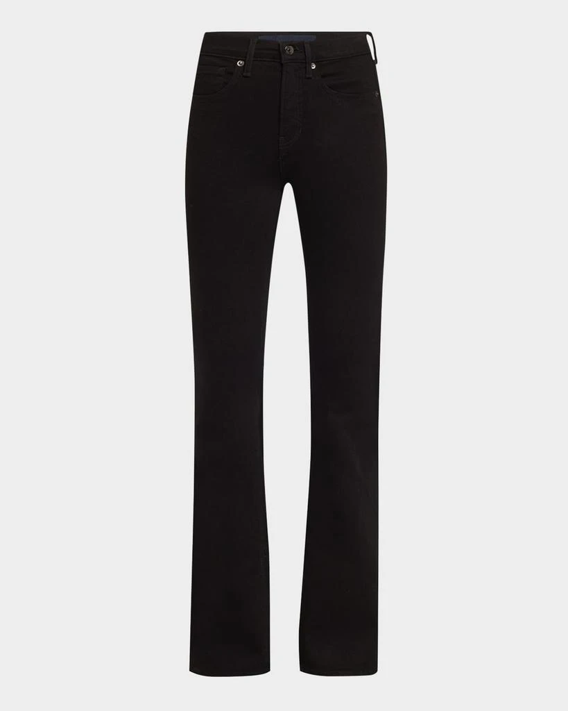 VERONICA BEARD Beverly High-Rise Skinny Flare Jeans 1