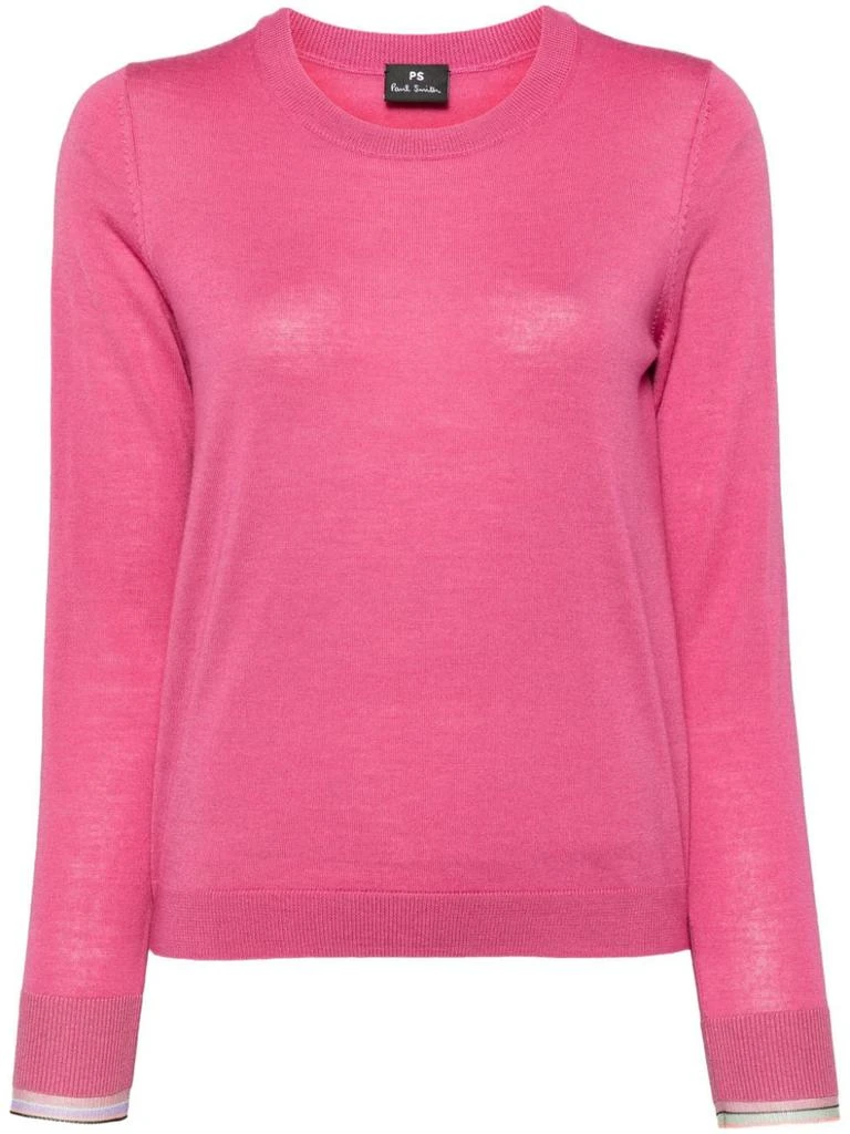 Paul Smith PS PAUL SMITH - Wool Crewneck Sweater 1