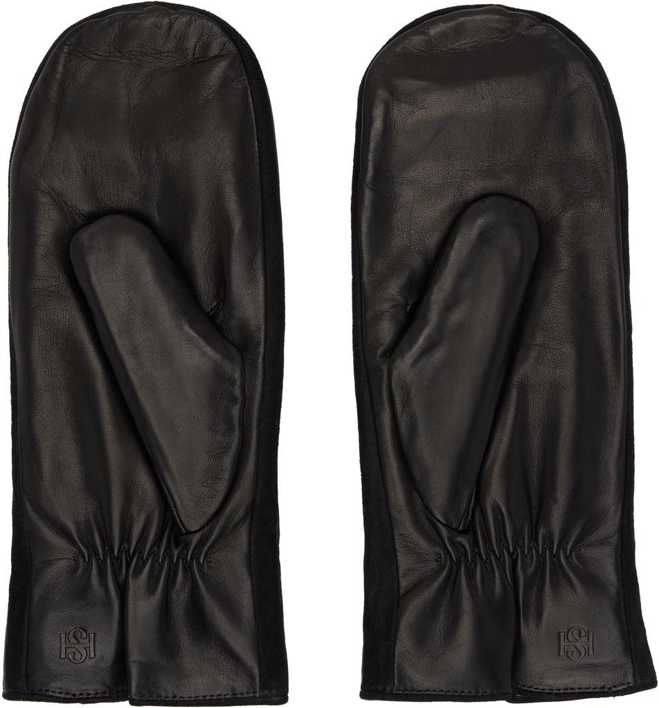 Handsome Stockholm Black Essentials Mittens