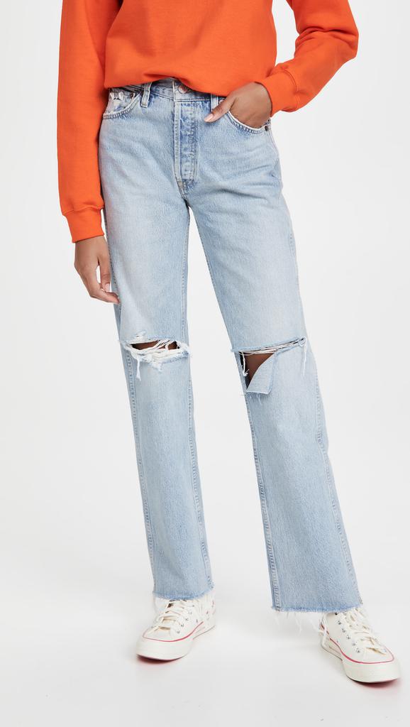 Re/Done 90s High Rise Rigid Loose Jeans