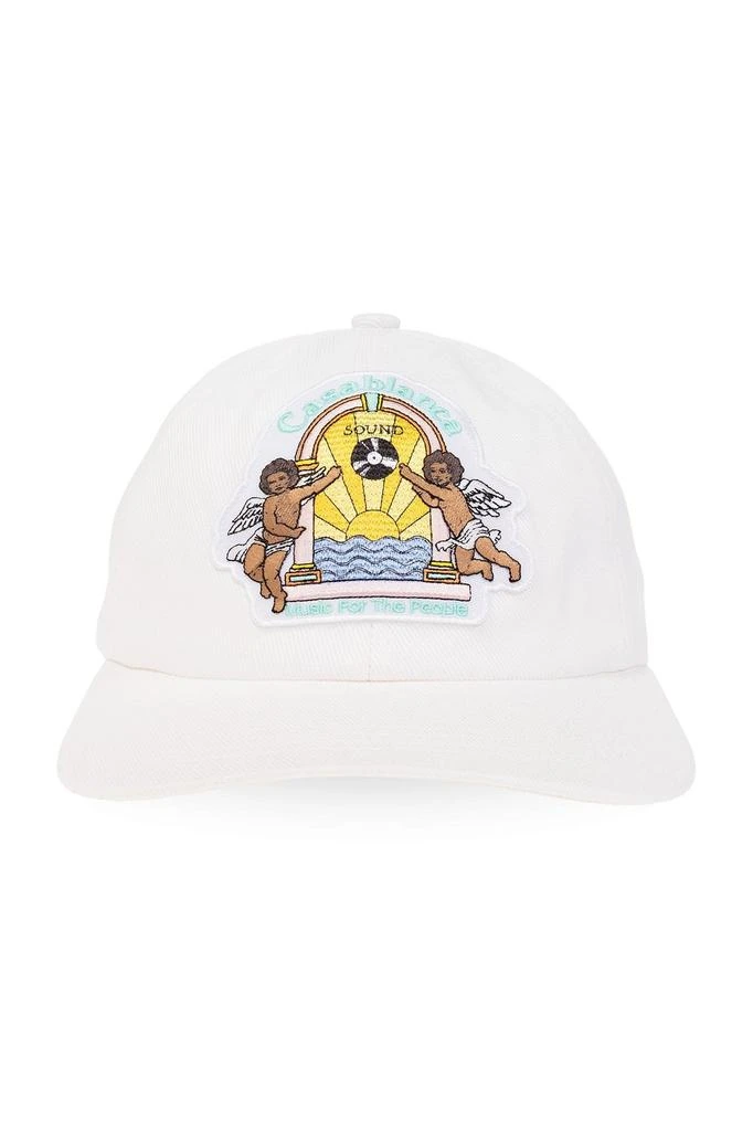 Casablanca Casablanca Logo Embroidered Baseball Cap 1