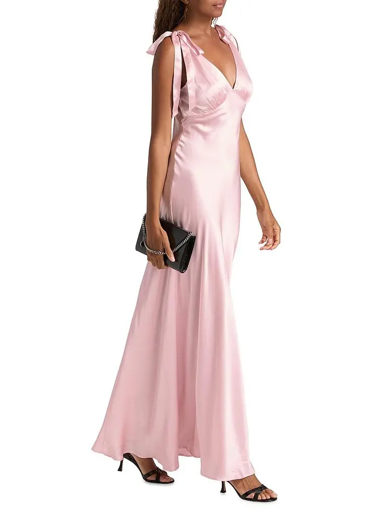silk satin dress Vanita Rosa Midnight Dress Silk Short main image 0