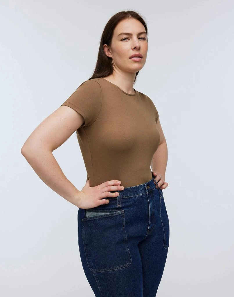 Madewell Crewneck Thong Bodysuit 3
