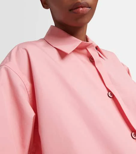Jil Sander Cotton poplin shirt 4