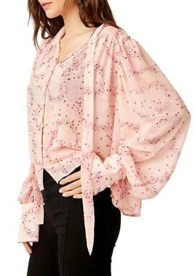 Free People People Stars Align Printed Top 3