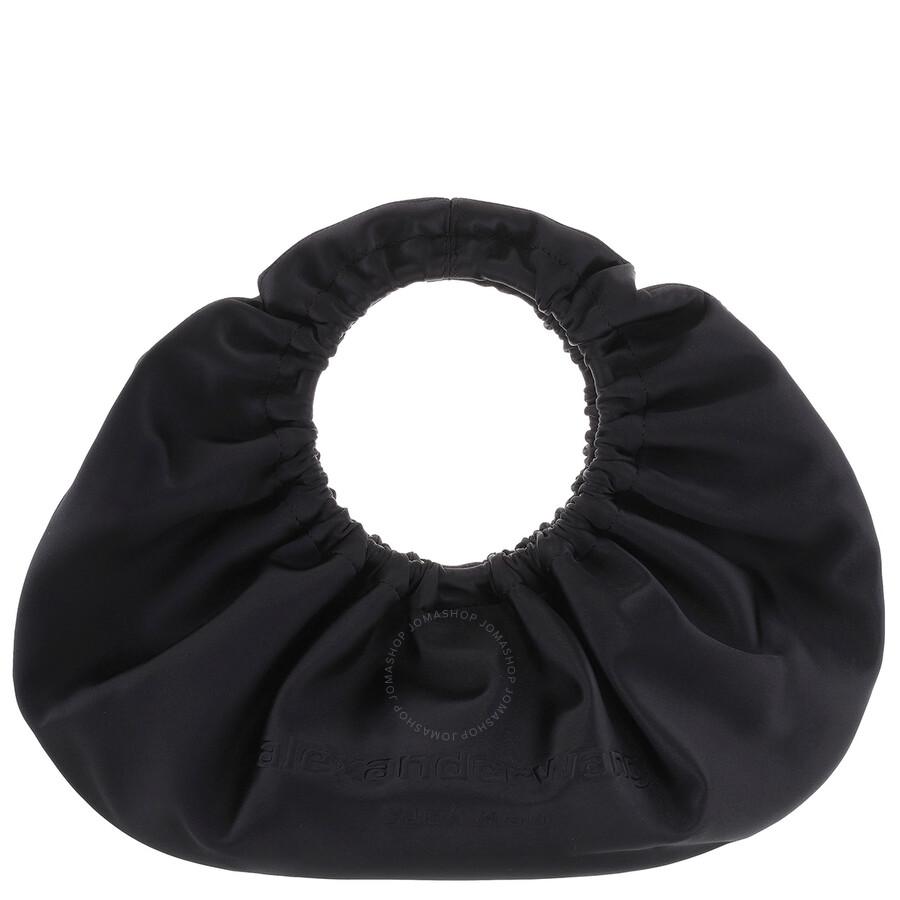 【関税込み】Sandy Liang ブラック Napa バッグ Sandy Liang Black Napa Bag - Tote Bags - BeyondStyle
