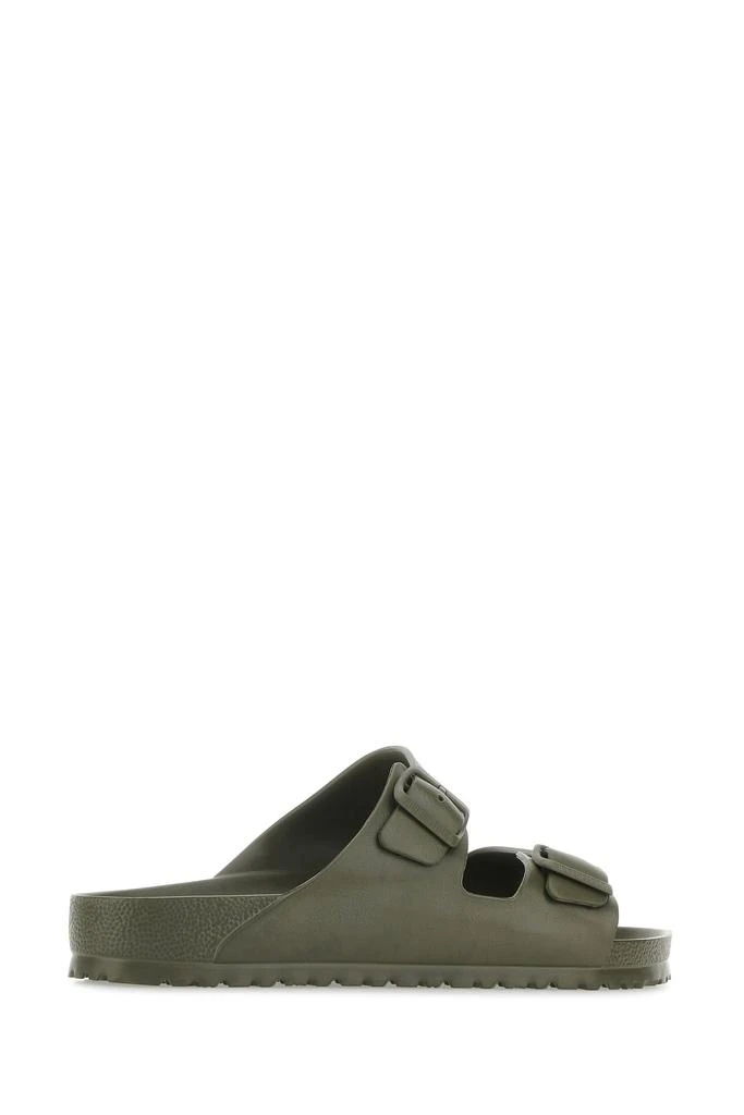 Birkenstock Army green rubber Arizona slippers 2