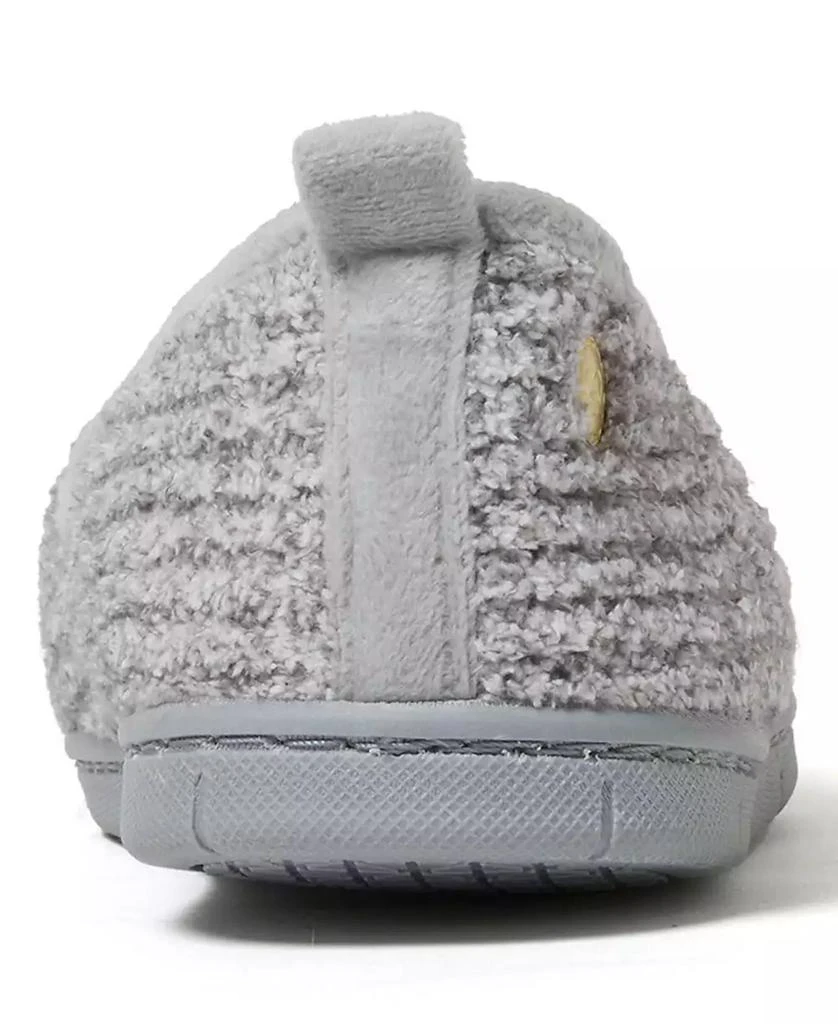 Dear Foams Women's Rachel Marled Chenille Closed Back Slippers 3