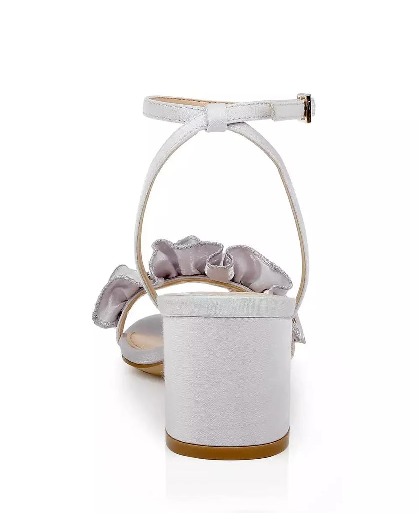 Badgley Mischka Women's Desirie Block Heel Evening Sandals 3