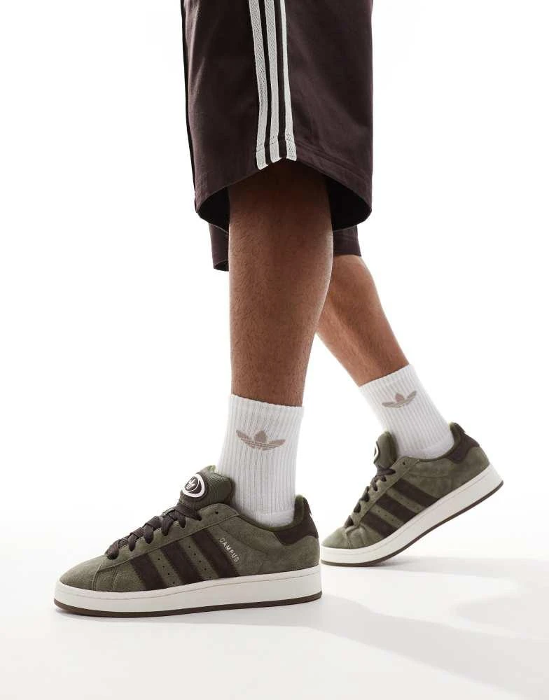 Adidas adidas Originals Campus 00 trainers in khaki 1