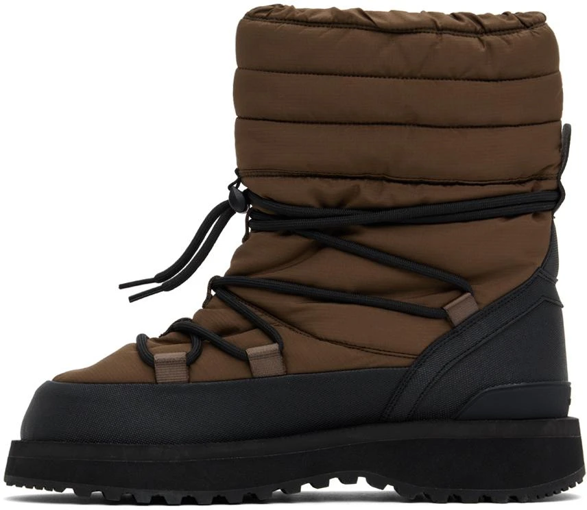 Suicoke Brown BOWER-TRevab-HI-LACE Boots 3
