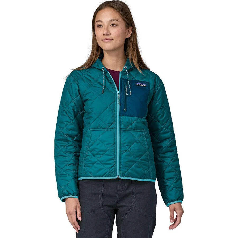 Patagonia Diamond Quilted Bomber Hoodie - Women's 1