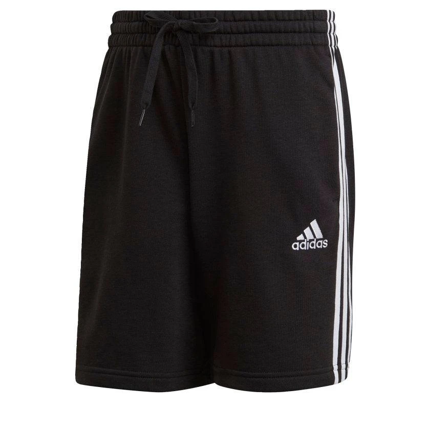Adidas Men
s  Essentials French Terry 3-Stripes Shorts 2