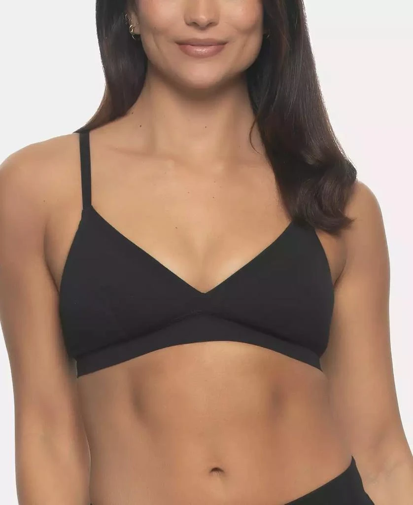 Felina Women's 2-Pack Pima Cotton Bralette 4