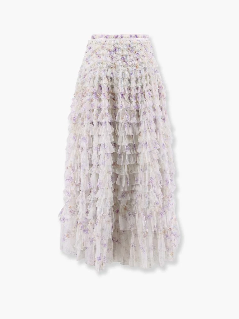 Needle & Thread Ruffled tulle long skirt 5