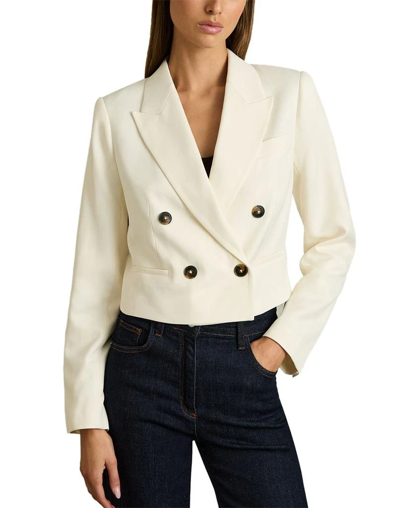 REISS Millie Cropped Blazer 1