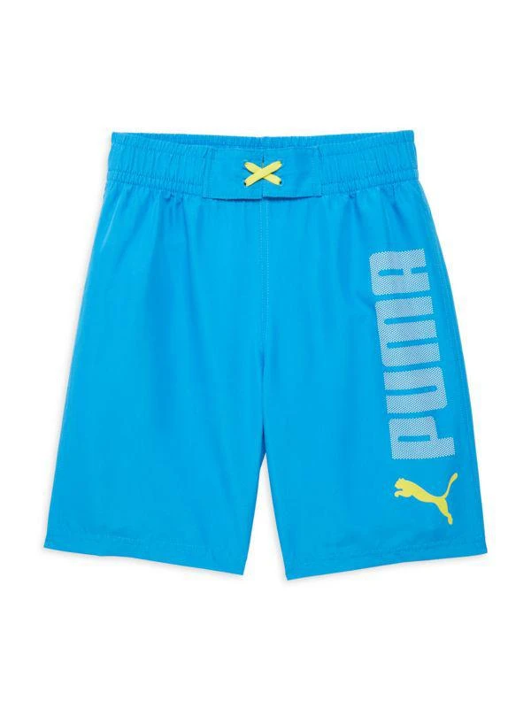 Puma Boy’s Logo Swim Trunks 1