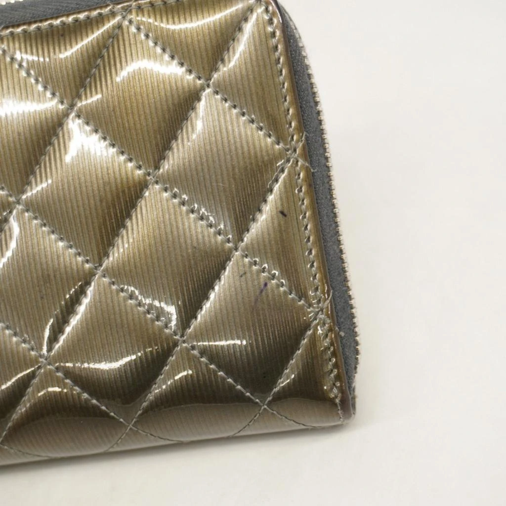 Chanel Patent Leather Long Wallet (Bi-Fold) (Pre-Owned) 6