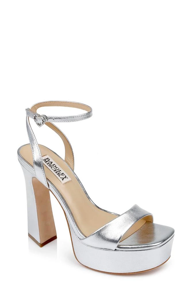 Badgley Mischka Caia Ankle Strap Platform Sandal